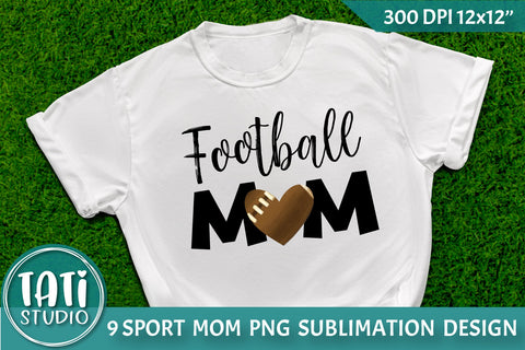Sport Mom Sublimation Bundle PNG Sublimation TatiStudio 