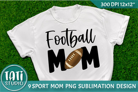 Sport Mom Sublimation Bundle PNG Sublimation TatiStudio 
