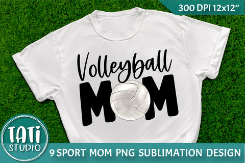 Sport Mom Sublimation Bundle PNG Sublimation TatiStudio 
