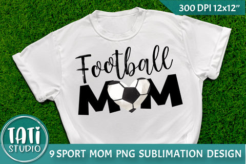 Sport Mom Sublimation Bundle PNG Sublimation TatiStudio 