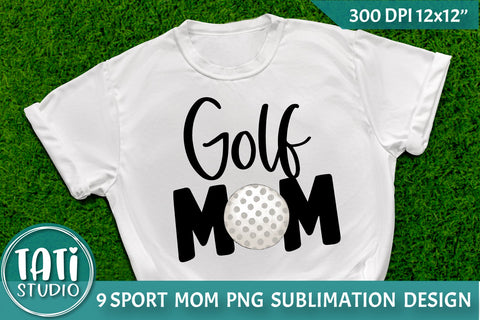 Sport Mom Sublimation Bundle PNG Sublimation TatiStudio 