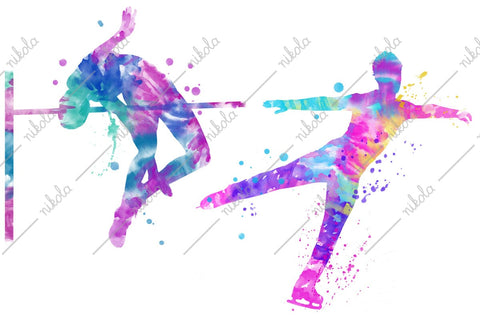 Sport Players Watercolor Tennis Rugby Running Football PNG Sublimation nikola 