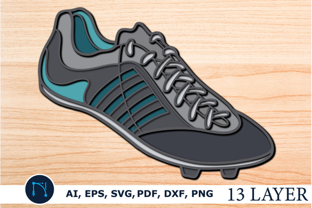 sport shoe multilayer cut SVG mandala SVG MD JOYNAL ABDIN 