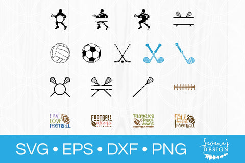 Sport SVG Bundle SVG SavanasDesign 