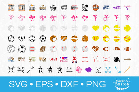 Sport SVG Bundle SVG SavanasDesign 