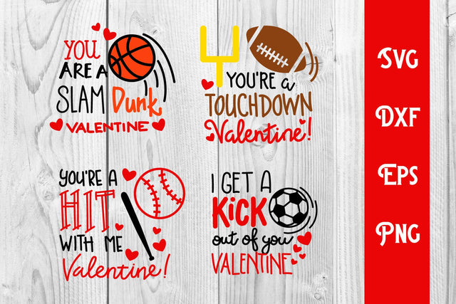 Sport Valentines day, valentine svg SVG dadan_pm 