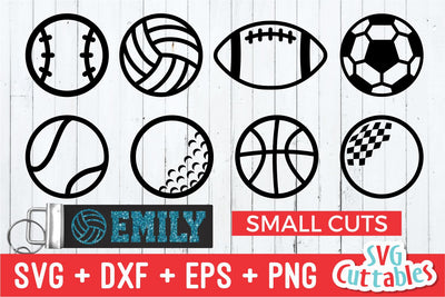 Sports Balls SVG Svg Cuttables 