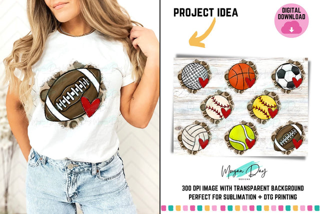 Sports Bundle PNG Sublimation Design Sublimation Morgan Day Designs 