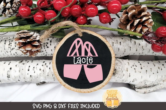 Sports Christmas Ornament SVG | Dance SVG Cheese Toast Digitals 