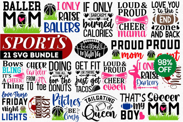 Sports & SVG Bundle SVG Designangry 