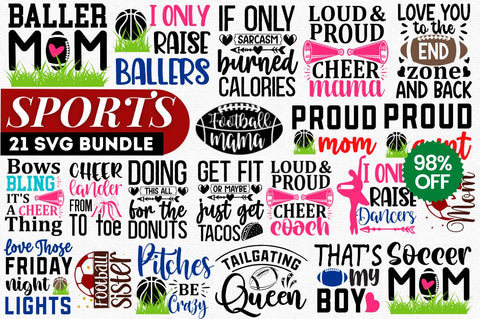 Sports & SVG Bundle SVG Designangry 