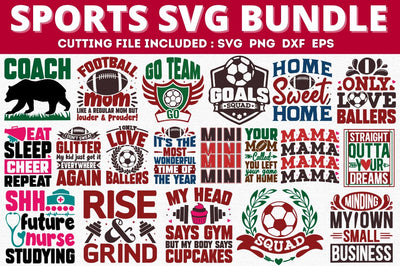 Sports & SVG Bundle SVG Designangry 