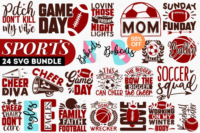 Sports & SVG Bundle SVG Designangry 