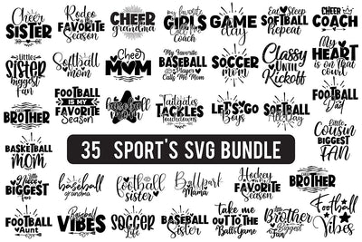 Sports SVG Bundle SVG orpitasn 