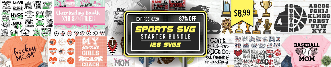 Sports SVG Starter Bundle