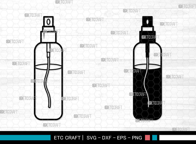 Spray Bottle SVG, Spray Bottle SVG, Cleaner Spray Svg, Maid Service Svg, Water Spray Svg, Glass Cleaner Svg, Spray Bottle SVG ETC Craft 