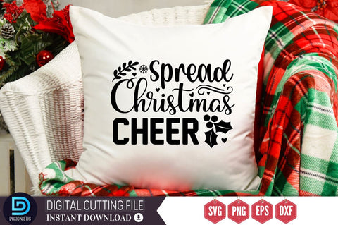Spread christmas cheer SVG, Spread christmas cheer SVG DESIGNISTIC 