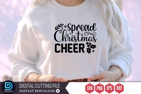 Spread christmas cheer SVG, Spread christmas cheer SVG DESIGNISTIC 