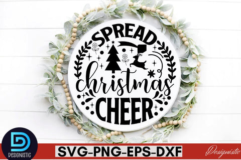 Spread Christmas cheer SVG SVG DESIGNISTIC 