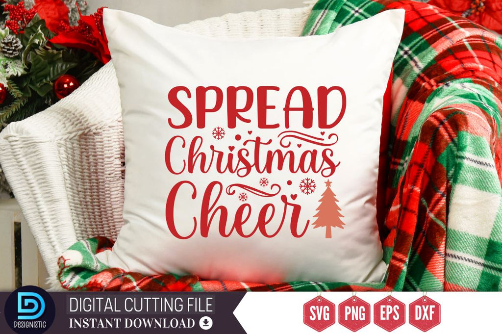 Spread Christmas Cheer SVG - So Fontsy