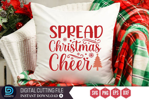 Spread christmas cheer SVG SVG DESIGNISTIC 