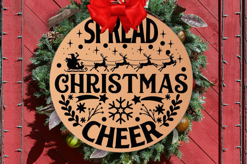 Spread christmas cheer SVG SVG DESIGNISTIC 