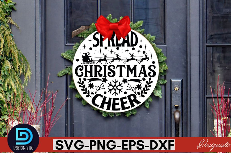 Spread Christmas Cheer Svg So Fontsy