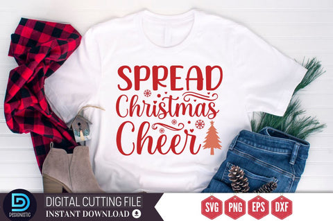 Spread christmas cheer SVG SVG DESIGNISTIC 
