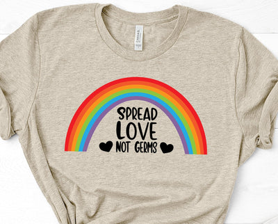 Spread Love Not Germs SVG So Fontsy Design Shop 
