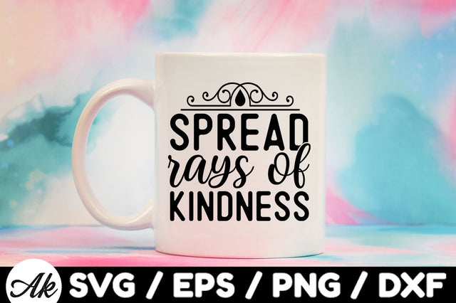 Spread rays of kindness svg SVG akazaddesign 