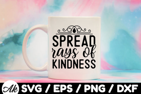 Spread rays of kindness svg SVG akazaddesign 