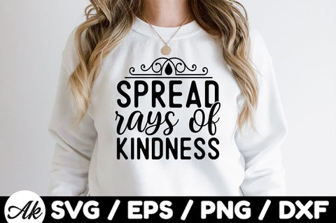 Spread rays of kindness svg SVG akazaddesign 