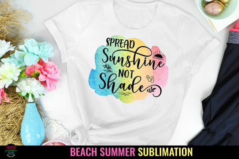 Spread Sunshine I Summer Sublimation I Beach Sublimation Sublimation Happy Printables Club 