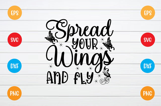 spread your wings and fly svg SVG sk.swapon Roy 
