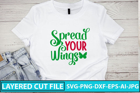 Spread Your Wings SVG Cut File SVG Syaman 
