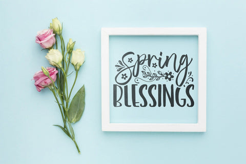 Spring Blessings- Spring SVG- Flower SVG SVG CraftLabSVG 