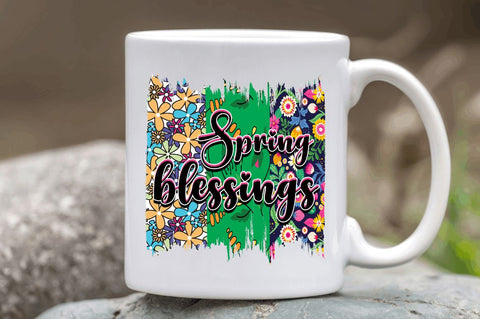 Spring blessings SVG Sublimation Regulrcrative 