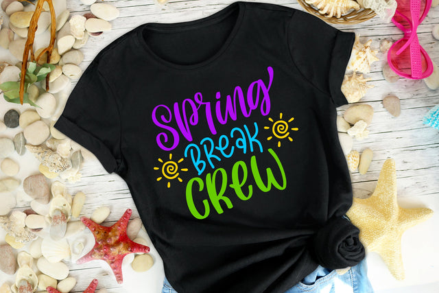 Spring Break Crew SVG SVG dapiyupi store 