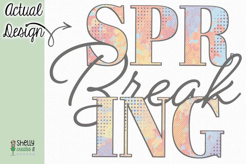 Spring Break Design SVG Shelly Creates IT 