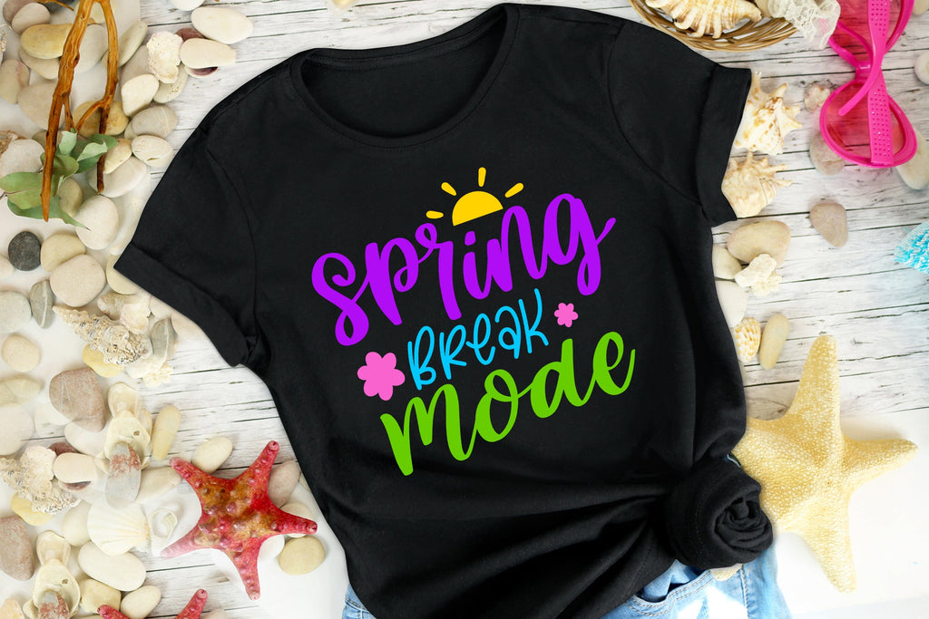 Spring Break Mode SVG - So Fontsy