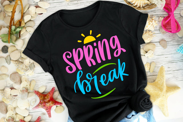 Spring Break SVG SVG dapiyupi store 