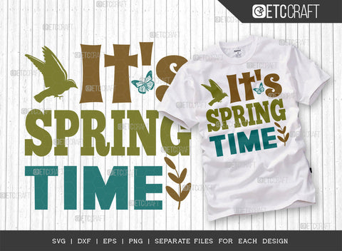 Spring Bundle Vol-14 | Hop Into Spring Svg | Its Spring Y'all Svg | It's Spring Time Svg | Oh Sweet Spring Svg | Spring Quote Design SVG ETC Craft 