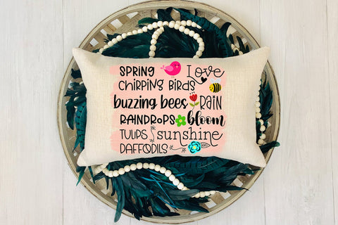 Spring Chirping Birds Spring Sublimation Design Sublimation Happy Printables Club 