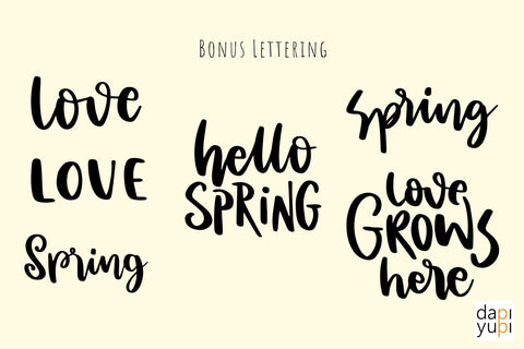 Spring Collections Graphics SVG Bundle SVG dapiyupi store 