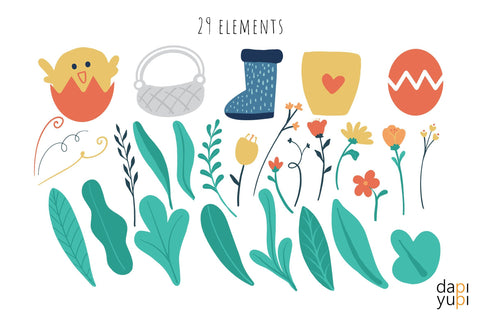 Spring Collections Graphics SVG Bundle SVG dapiyupi store 