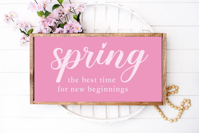 Spring Farmhouse Sign SVG Cut Files SVG zoellartz 