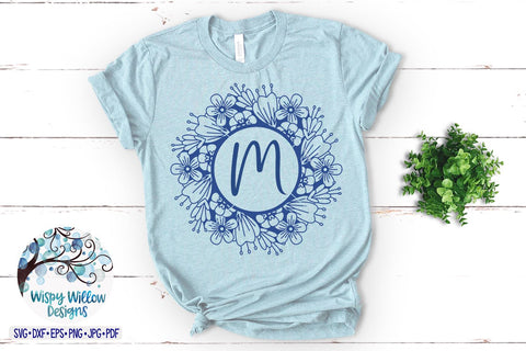 Spring Floral Mandala SVG Bundle SVG Wispy Willow Designs 