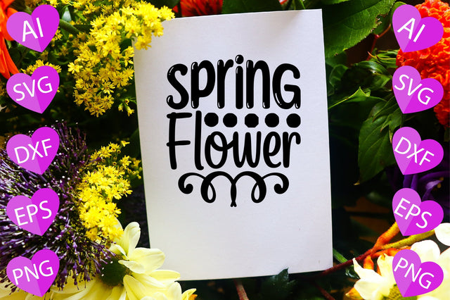 Spring Flower SVG CraftlabSvg29 