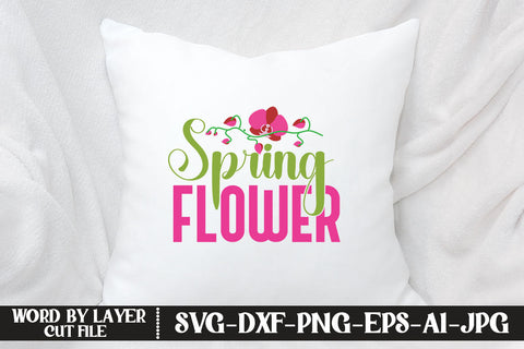 Spring Flower SVG CUT FILE SVG MStudio 