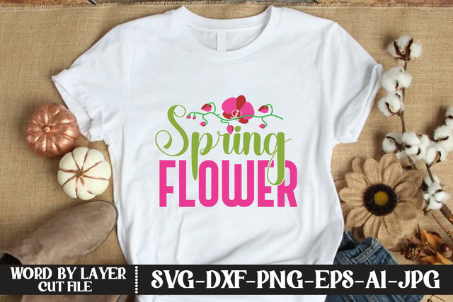 Spring Flower SVG CUT FILE SVG MStudio 